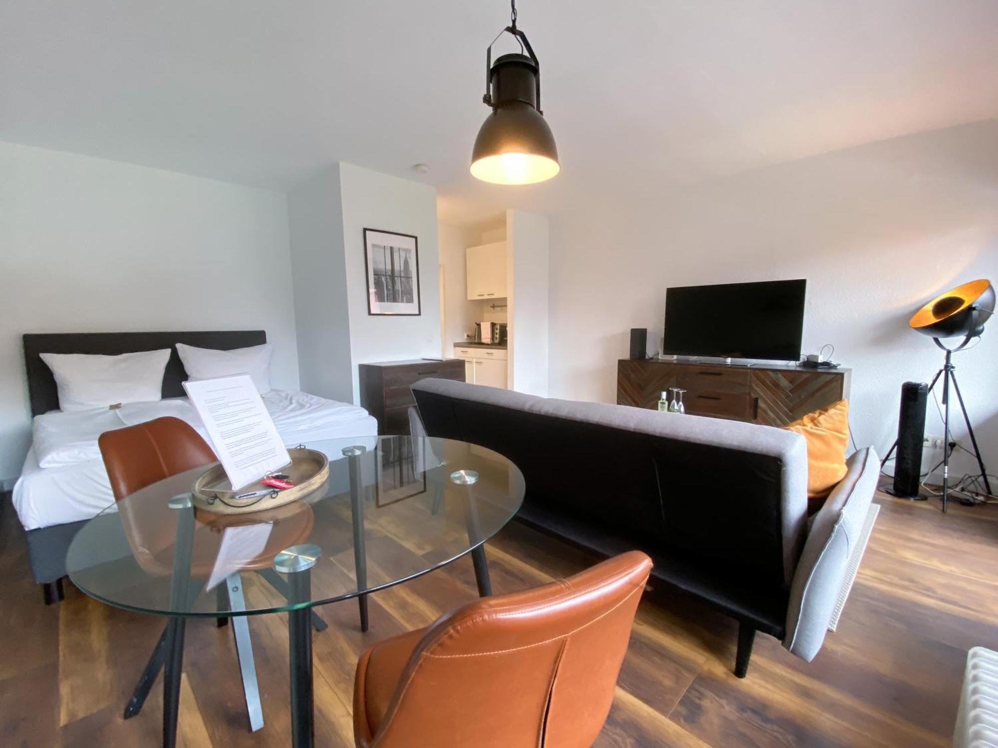 Schönes Apartment mit Pool und Sauna Nutzung/ Netflix/Küche Neuss Exterior foto