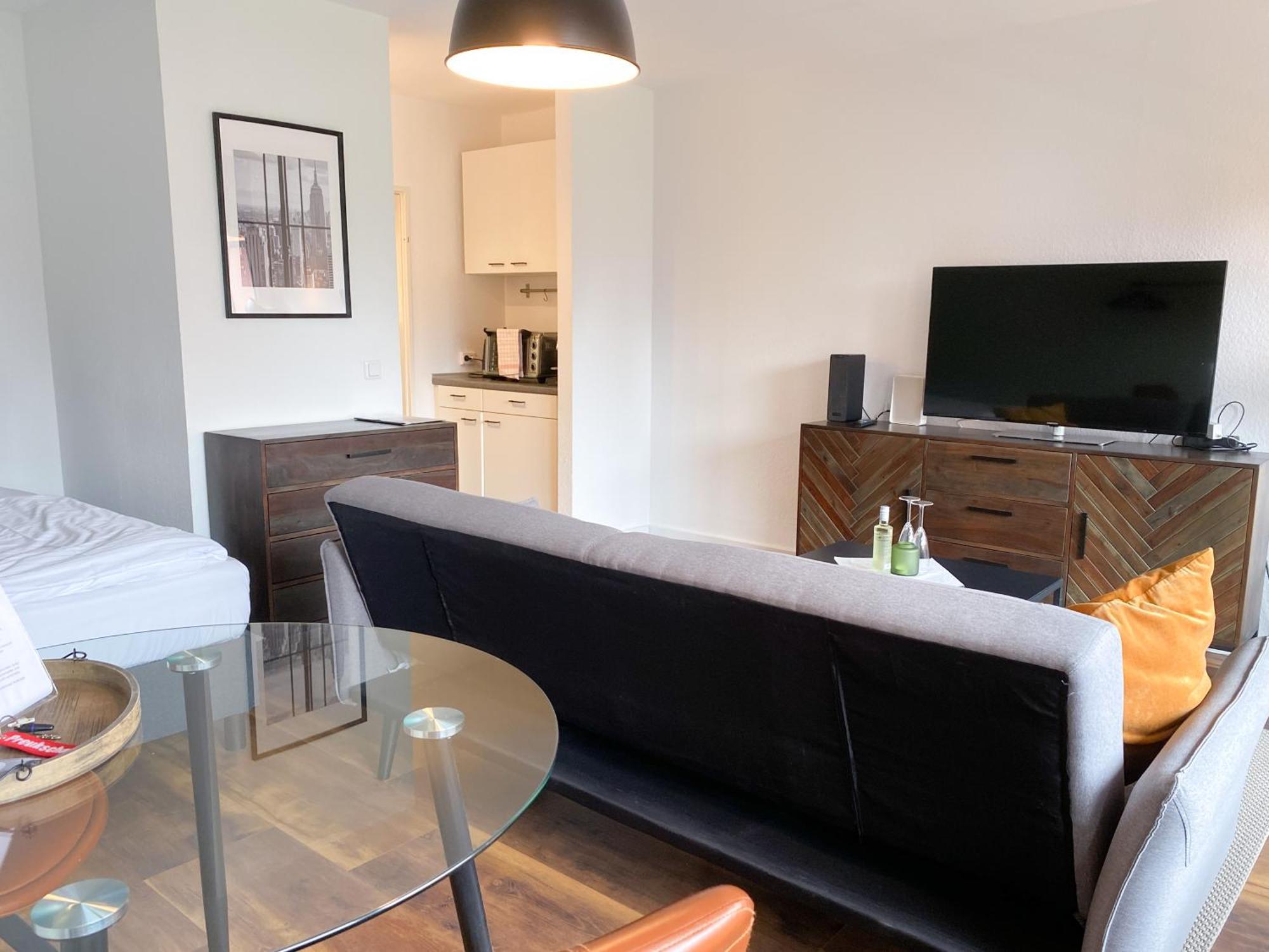 Schönes Apartment mit Pool und Sauna Nutzung/ Netflix/Küche Neuss Exterior foto